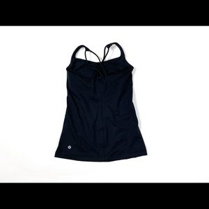 Lululemon Free To Be Tank Black, Size 4